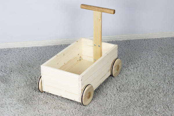 Toddler Walker Wagon - Model M - White