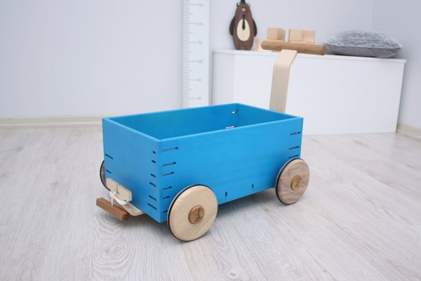 Toddler Walker Wagon - Model P - Blue
