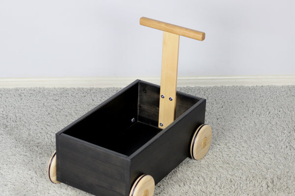 Toddler Walker Wagon - Model M - Black
