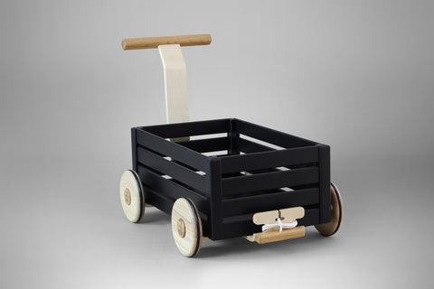 Toddler Walker Wagon - Moldel L - Black